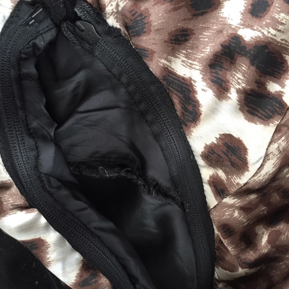 Sam Edelman Mixed Media Wool Leather Jacket - Picture 8 of 11